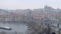 Pražský hrad, Karlův most, Vltava