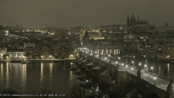 Pražský hrad, Karlův most, Vltava