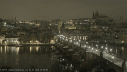 Pražský hrad, Karlův most, Vltava