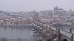 Pražský hrad, Karlův most, Vltava