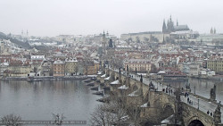 Pražský hrad, Karlův most, Vltava
