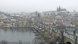 Pražský hrad, Karlův most, Vltava