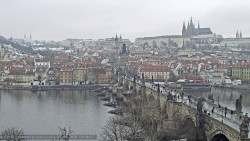 Pražský hrad, Karlův most, Vltava