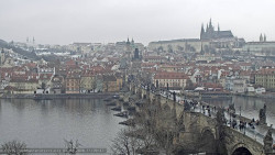 Pražský hrad, Karlův most, Vltava