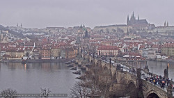 Pražský hrad, Karlův most, Vltava