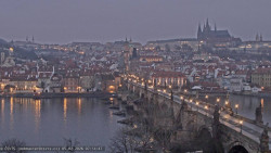 Pražský hrad, Karlův most, Vltava