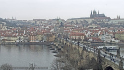 Pražský hrad, Karlův most, Vltava