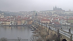 Pražský hrad, Karlův most, Vltava