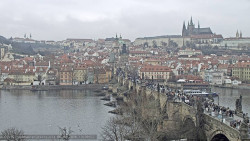 Pražský hrad, Karlův most, Vltava