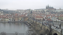 Pražský hrad, Karlův most, Vltava