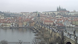 Pražský hrad, Karlův most, Vltava