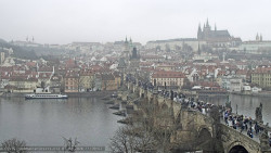 Pražský hrad, Karlův most, Vltava
