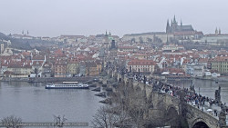 Pražský hrad, Karlův most, Vltava