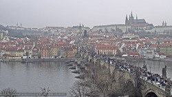 Pražský hrad, Karlův most, Vltava