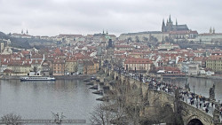 Pražský hrad, Karlův most, Vltava