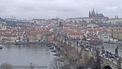 Pražský hrad, Karlův most, Vltava