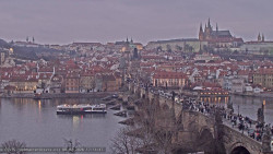 Pražský hrad, Karlův most, Vltava