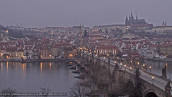 Pražský hrad, Karlův most, Vltava