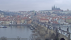 Pražský hrad, Karlův most, Vltava