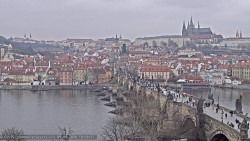 Pražský hrad, Karlův most, Vltava