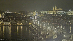 Pražský hrad, Karlův most, Vltava