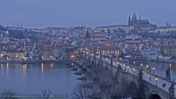 Pražský hrad, Karlův most, Vltava
