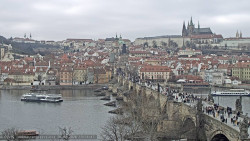 Pražský hrad, Karlův most, Vltava