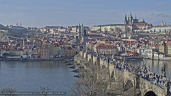 Pražský hrad, Karlův most, Vltava