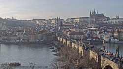 Pražský hrad, Karlův most, Vltava
