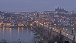 Pražský hrad, Karlův most, Vltava