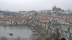 Pražský hrad, Karlův most, Vltava