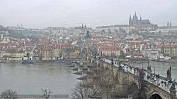 Pražský hrad, Karlův most, Vltava