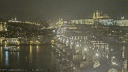 Pražský hrad, Karlův most, Vltava