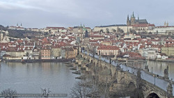 Pražský hrad, Karlův most, Vltava