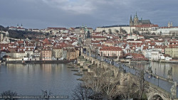 Pražský hrad, Karlův most, Vltava