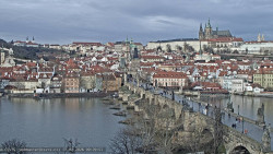 Pražský hrad, Karlův most, Vltava
