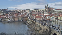 Pražský hrad, Karlův most, Vltava