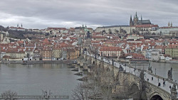 Pražský hrad, Karlův most, Vltava