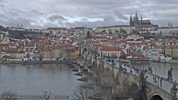 Pražský hrad, Karlův most, Vltava