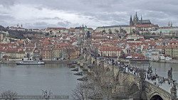 Pražský hrad, Karlův most, Vltava