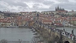 Pražský hrad, Karlův most, Vltava