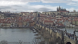 Pražský hrad, Karlův most, Vltava