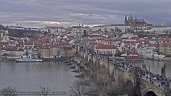 Pražský hrad, Karlův most, Vltava