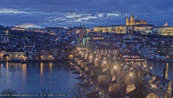 Pražský hrad, Karlův most, Vltava