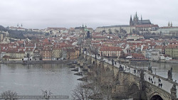 Pražský hrad, Karlův most, Vltava