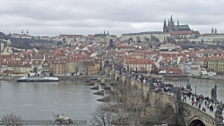 Pražský hrad, Karlův most, Vltava