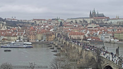 Pražský hrad, Karlův most, Vltava