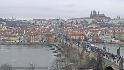 Pražský hrad, Karlův most, Vltava