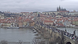 Pražský hrad, Karlův most, Vltava