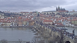 Pražský hrad, Karlův most, Vltava